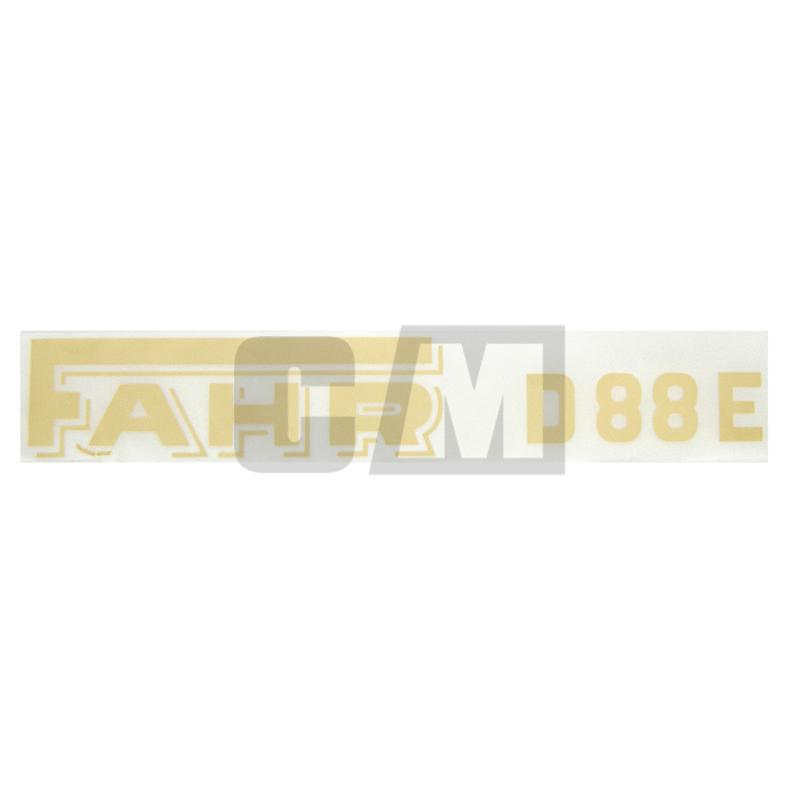 Emblème pour Fahr, Tracteur d 88 E référence fournisseur 15410004